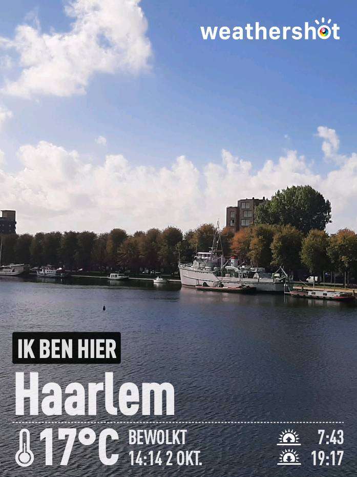 Weather in Haarlem — October 2, 2022 (community photo)