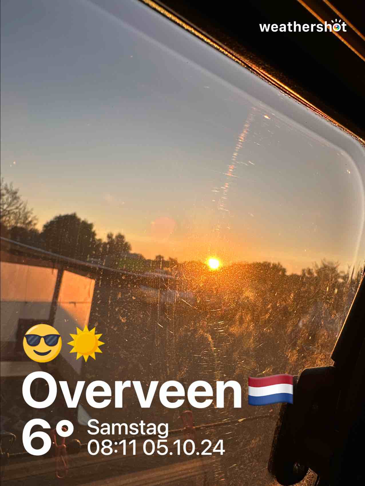 Clear weather in Bloemendaal, 6°C — October 5, 2024 (community photo)