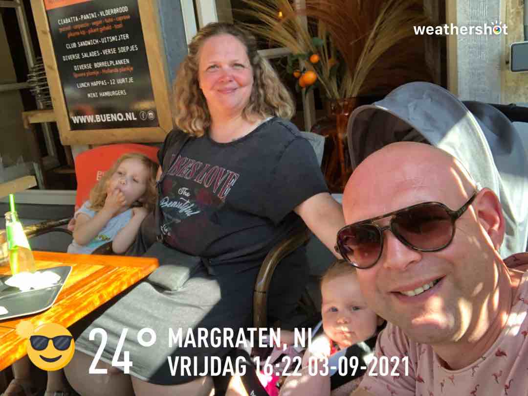 Clear weather in Margraten, 24°C — September 3, 2021 (community photo)