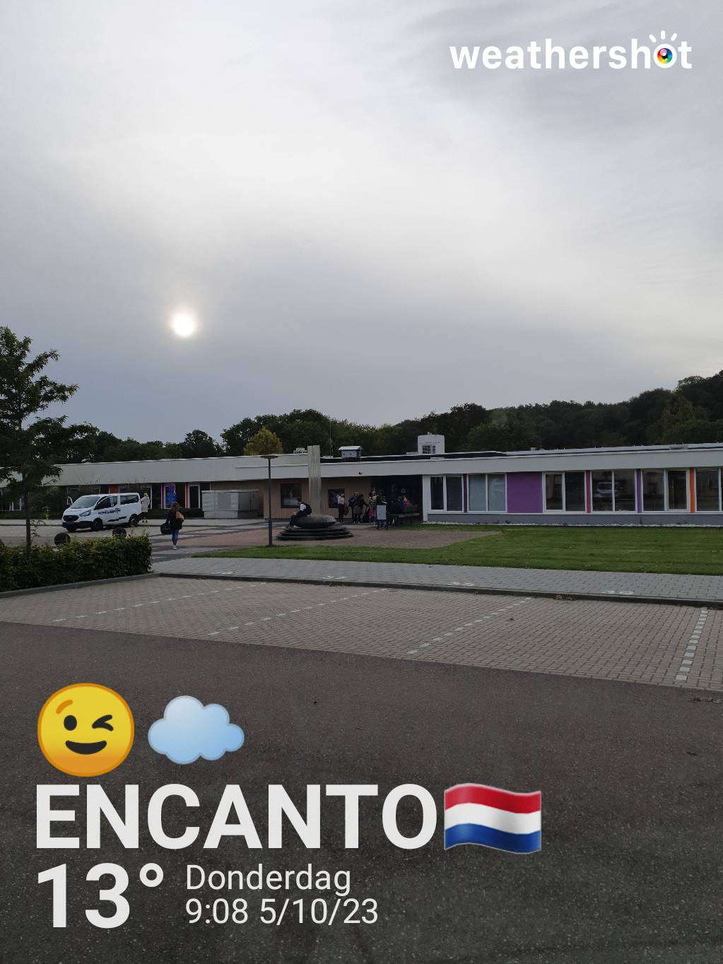 Cloudy weather in Berg en Terblijt, 13°C — October 5, 2023 (community photo)