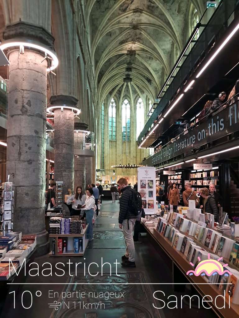 Partly cloudy weather in Maastricht, 10°C — April 19, 2025 (community photo)