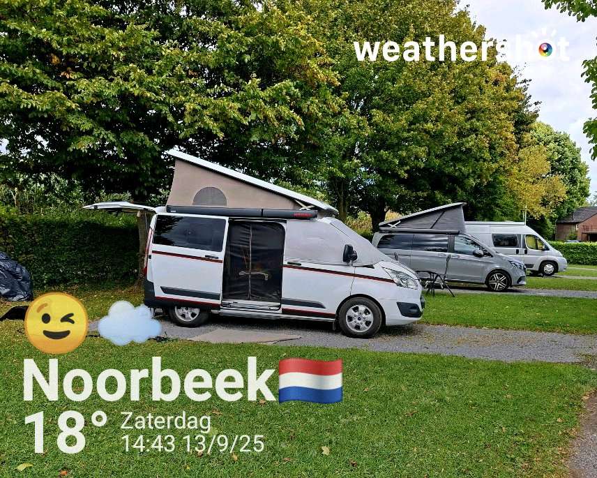 Cloudy night weather in Noorbeek, 23°C — September 13, 2025 (community photo)
