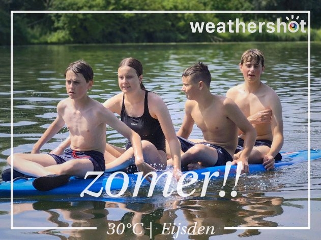 Partly cloudy weather in Eijsden, 30°C — June 21, 2026 (community photo)