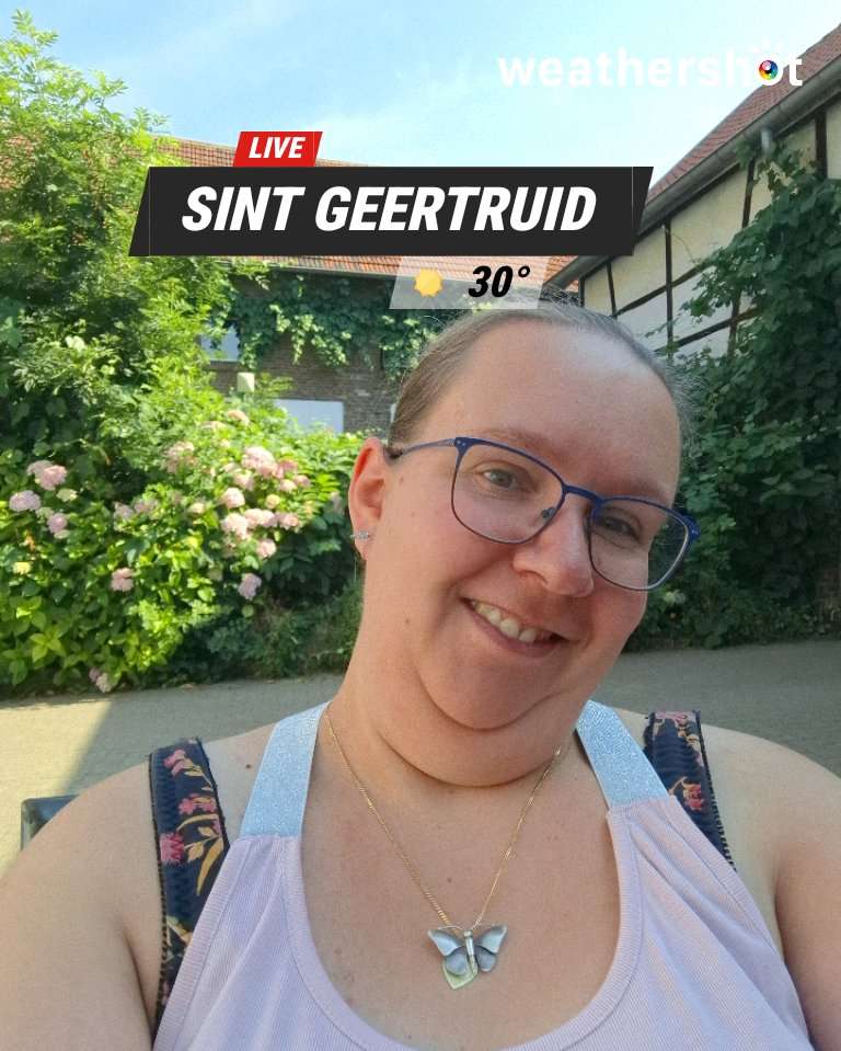 Sunny weather in Sint Geertruid, 30°C — June 27, 2026 (community photo)