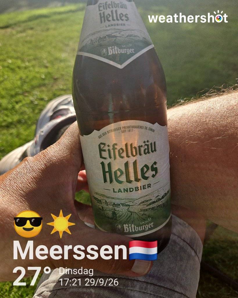 Clear weather in Berg en Terblijt, 27°C — September 29, 2026 (community photo)