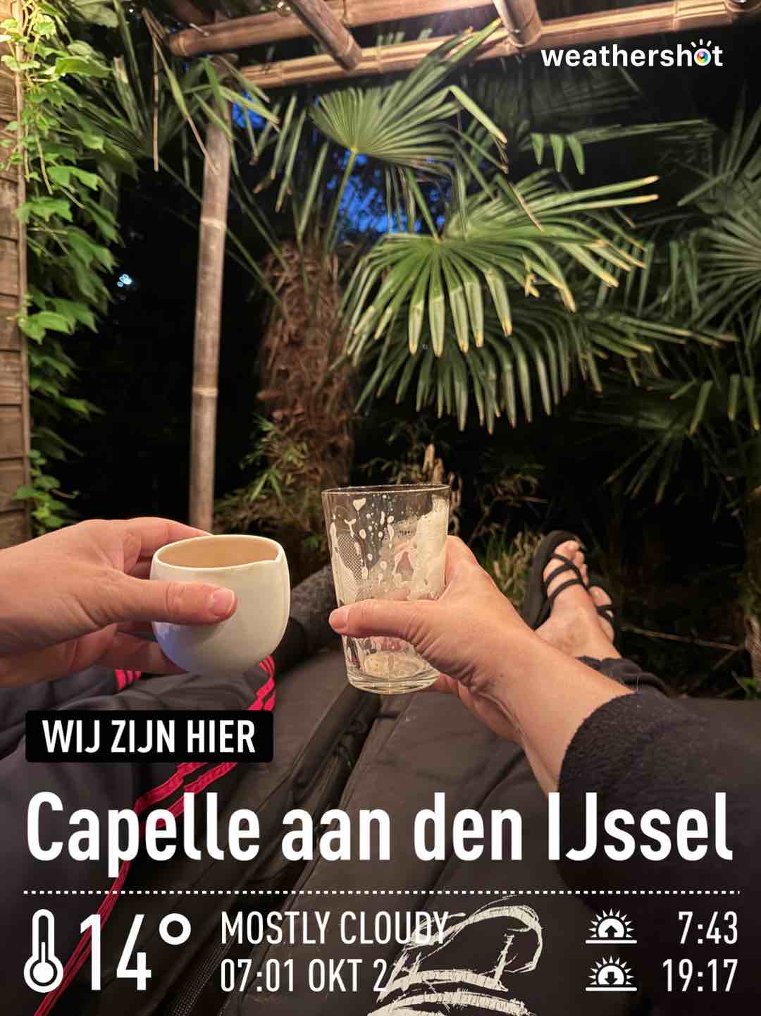 Weather in Capelle aan den IJssel, 14°C — October 2, 2023 (community photo)
