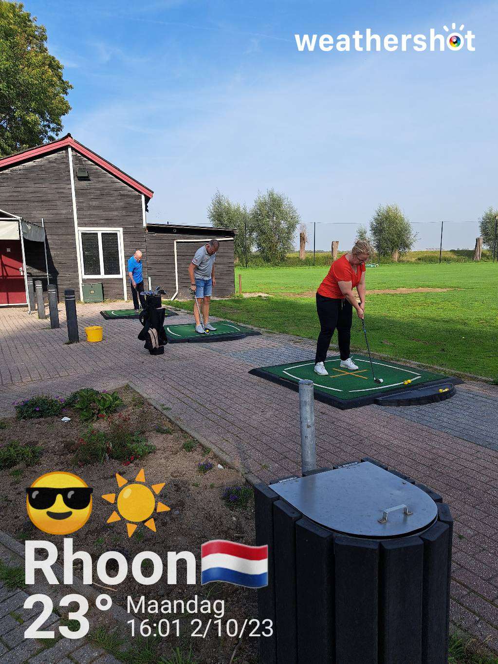 Clear weather in Rhoon, 23°C — October 2, 2023 (community photo)