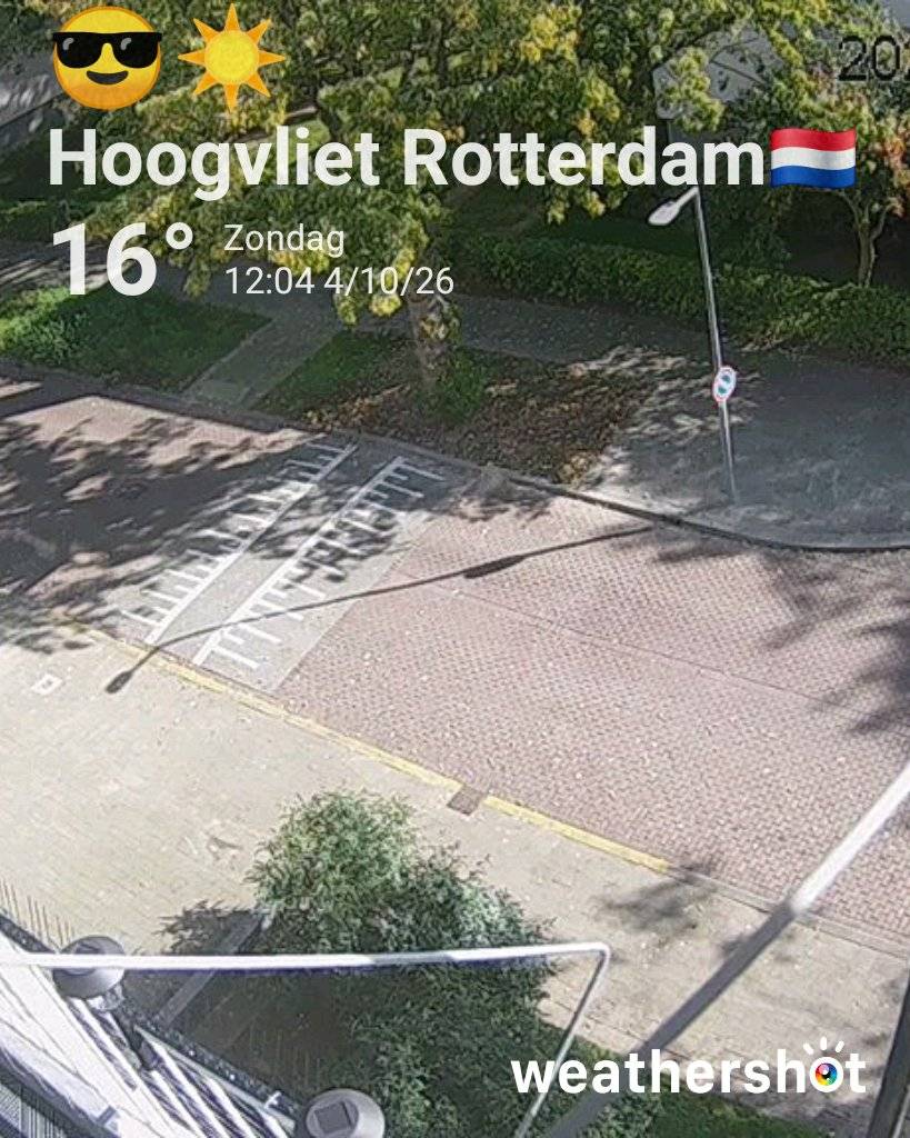 Clear weather in Hoogvliet Rotterdam, 16°C — October 4, 2026 (community photo)