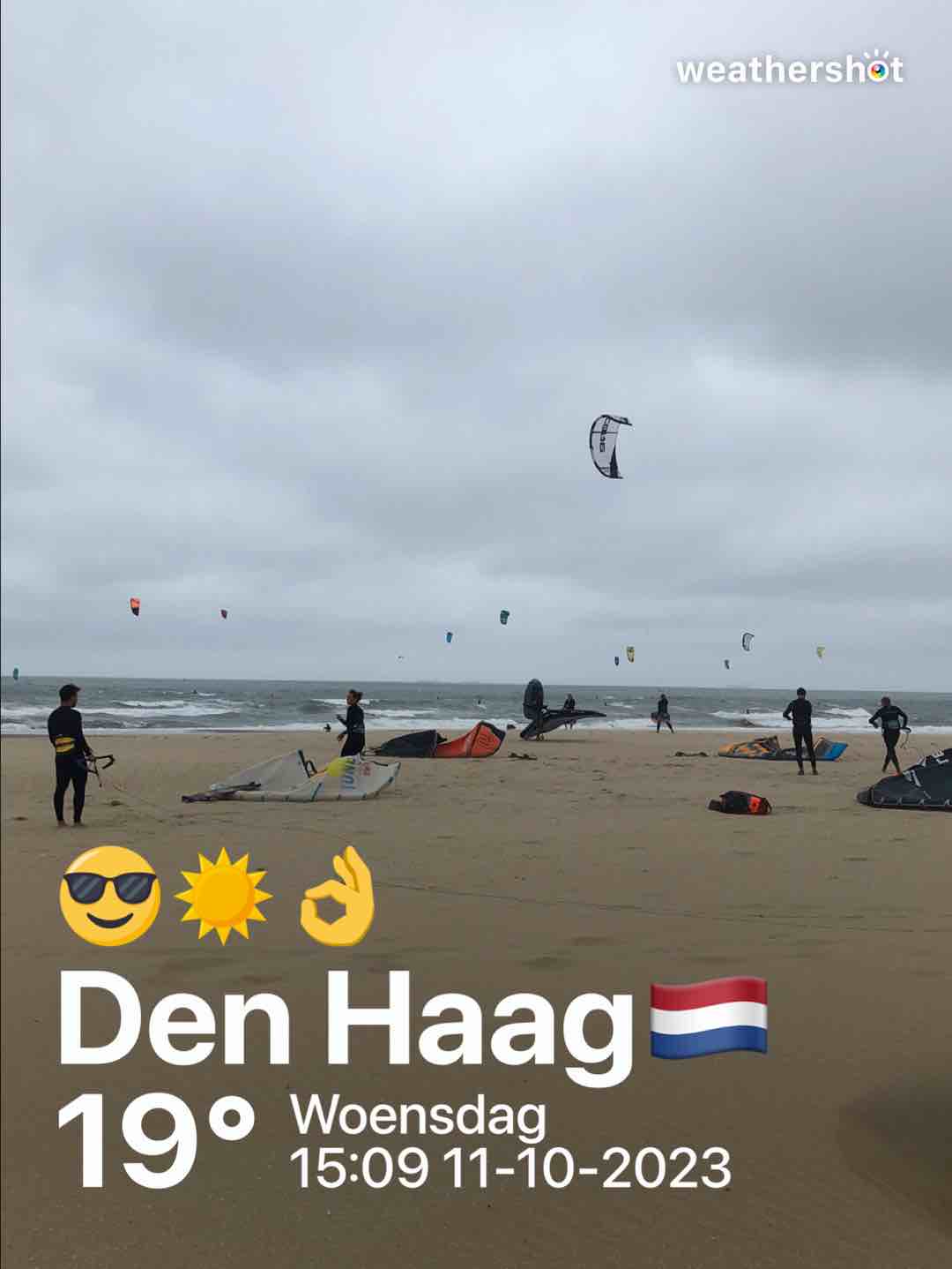Clear weather in Den Haag, 19°C — October 11, 2023 (community photo)