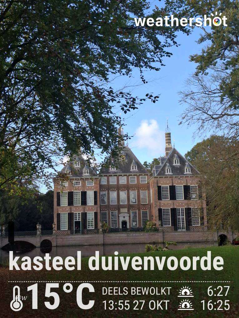 Partly cloudy weather in Voorschoten, 16°C — October 27, 2024 (community photo)
