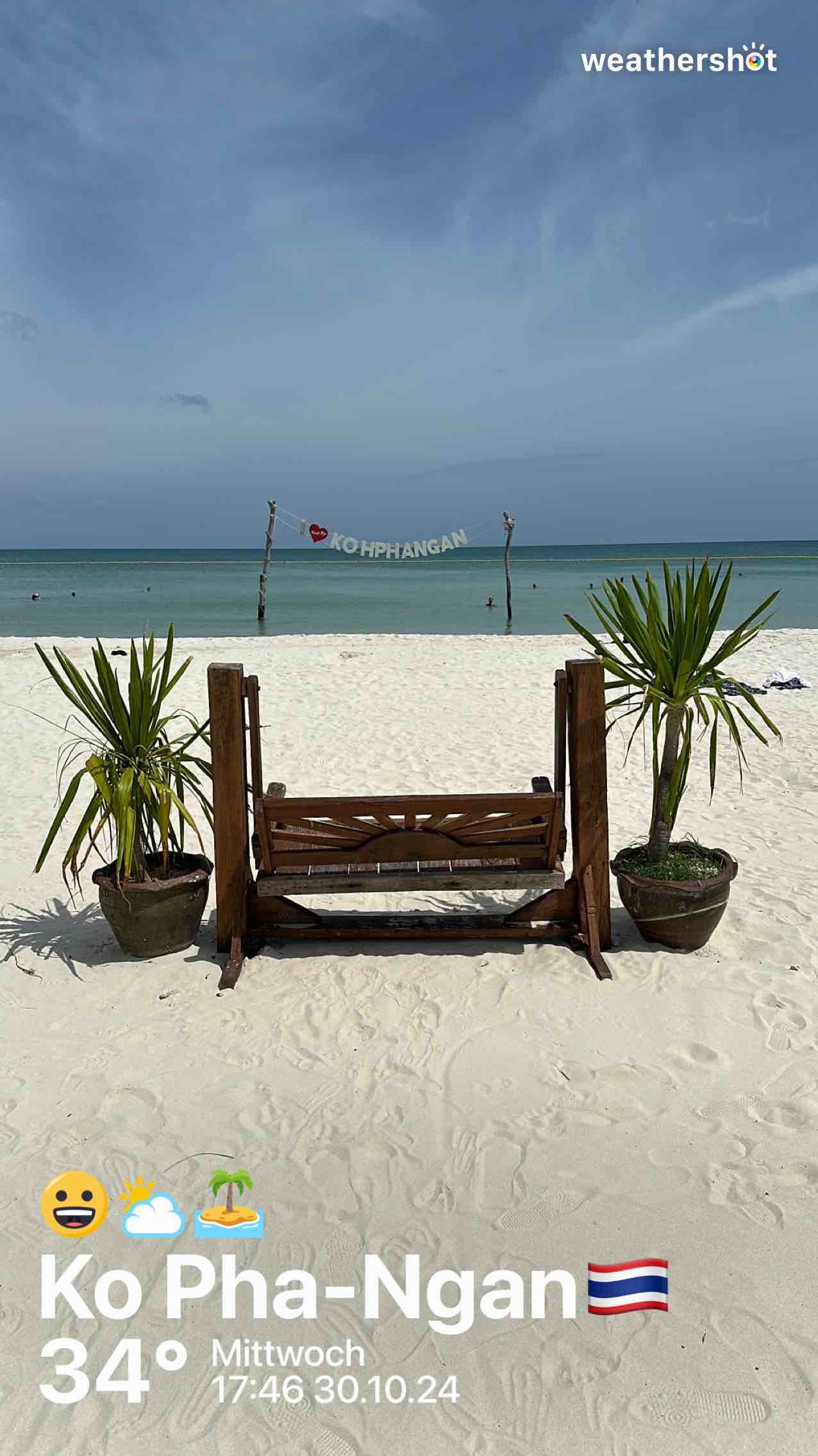 Partly cloudy weather in Ban Tai, 28°C — October 30, 2024 (community photo)