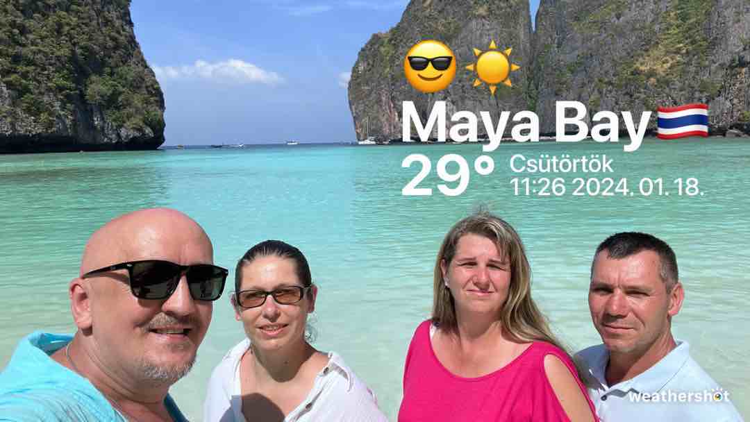 Cloudy weather in Tambon Ao Nang, 29°C — January 18, 2024 (community photo)