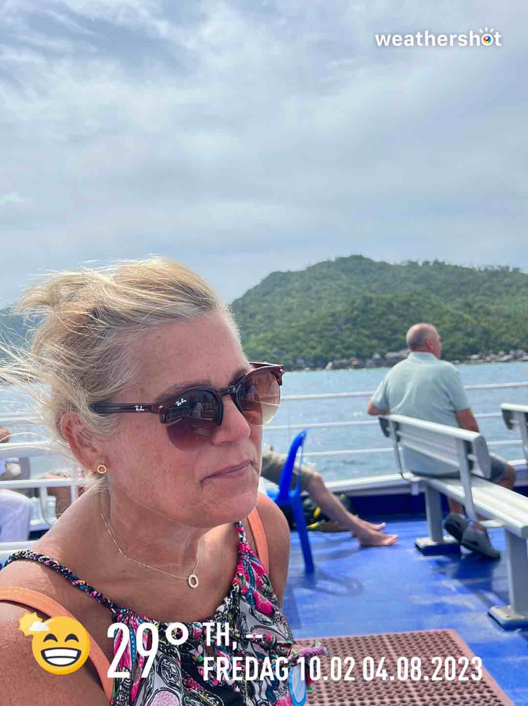 Partly cloudy weather in Tambon Ko Tao, 29°C — August 4, 2023 (community photo)