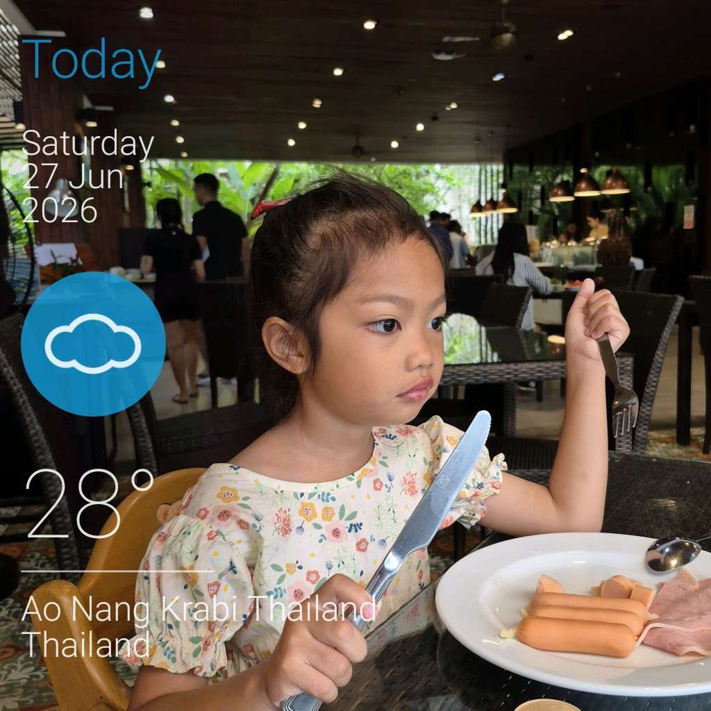 Cloudy weather in Ao Nang, 28°C — June 27, 2026 (community photo)