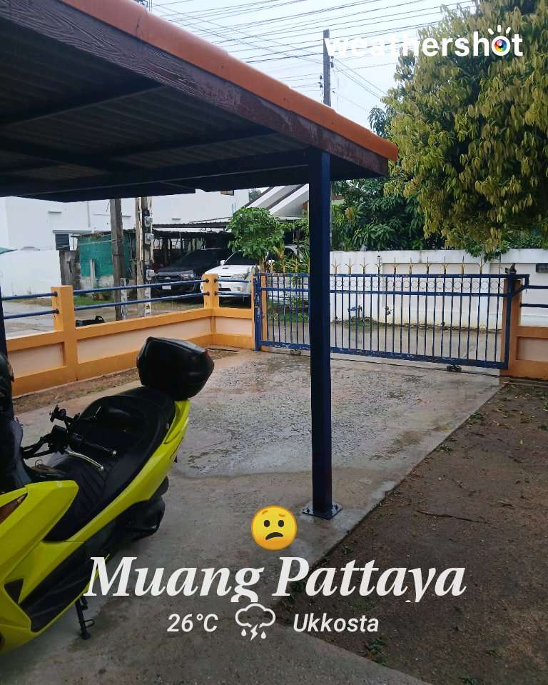 Weather in Muang Pattaya, 26°C — March 12, 2026 (community photo)