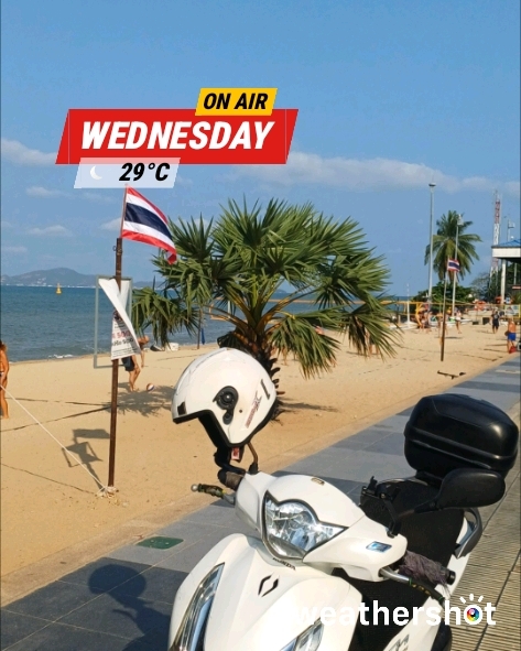 Clear night weather in Muang Pattaya, 29°C — 25 มีนาคม 2026 (community photo)