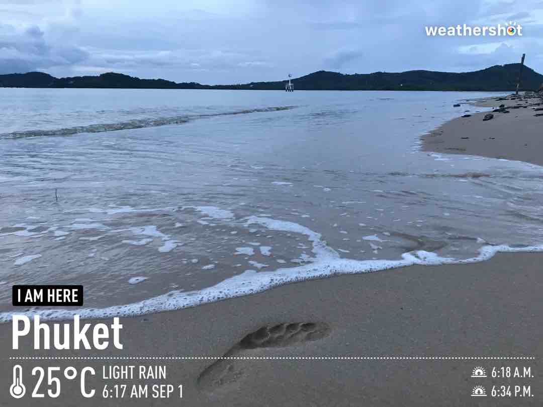 Cloudy weather in Tambon Wichit, 25°C — September 1, 2021 (community photo)