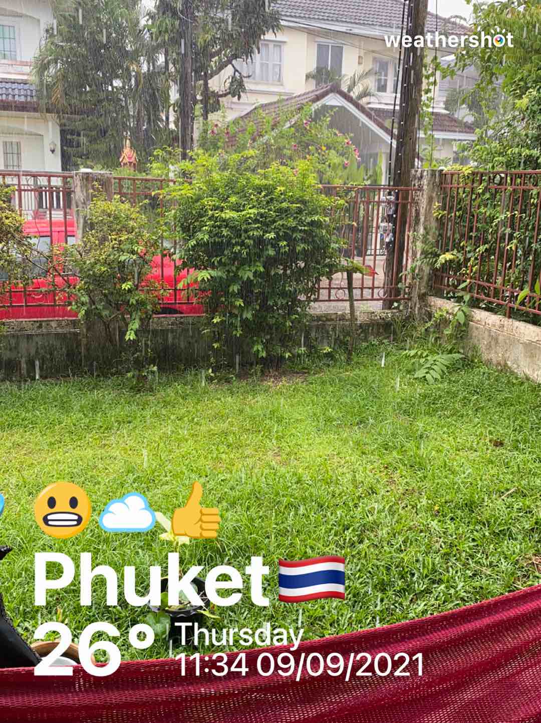 Cloudy weather in Tambon Chalong, 26°C — September 9, 2021 (community photo)