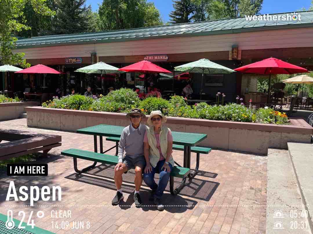 Weather in Aspen, 75°F — June 8, 2022 (community photo)
