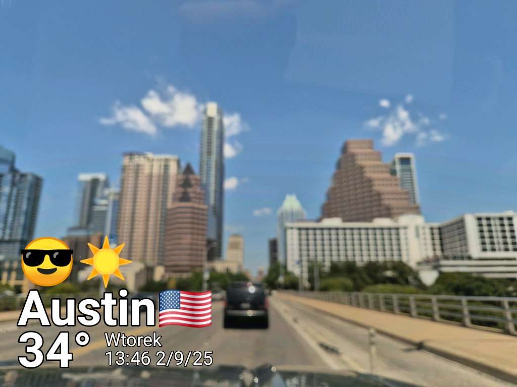 Sunny weather in Austin, 93°F — September 2, 2025 (community photo)