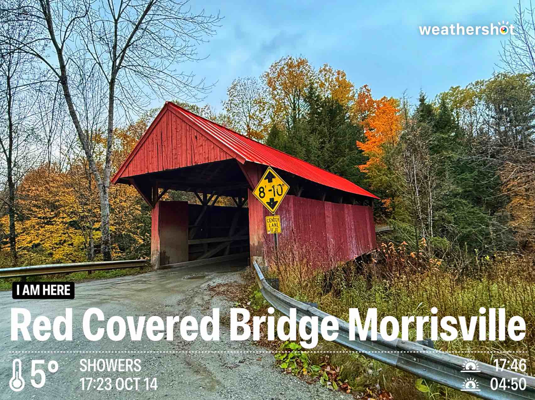 Weather in Morristown, 41°F — November 21, 2024 (community photo)