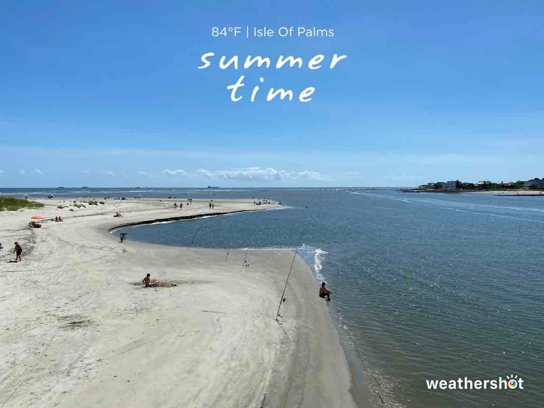 Weather in Isle of Palms, 84°F — September 5, 2021 (community photo)