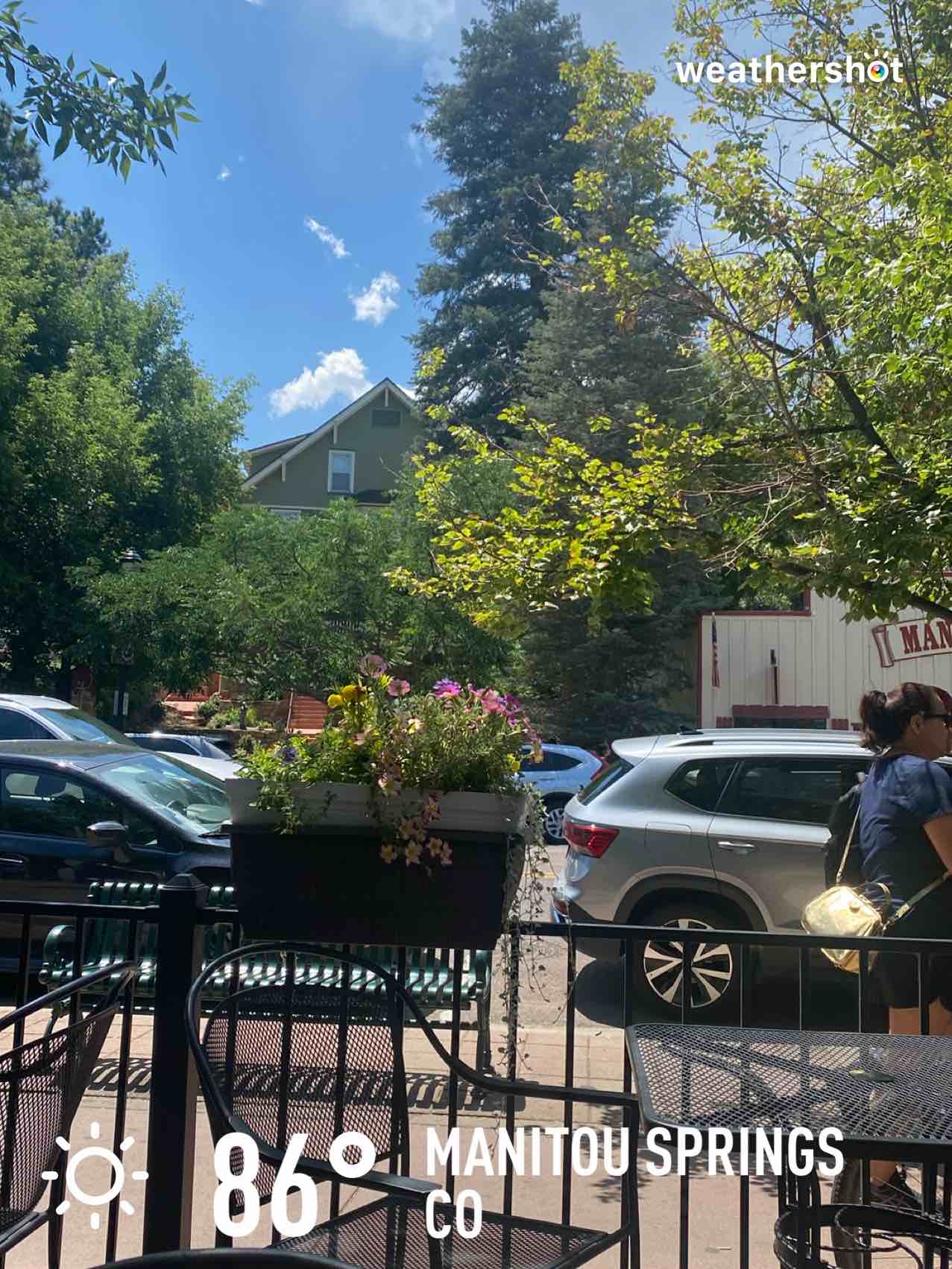 Clear weather in Manitou Springs, 86°F — August 4, 2024 (community photo)