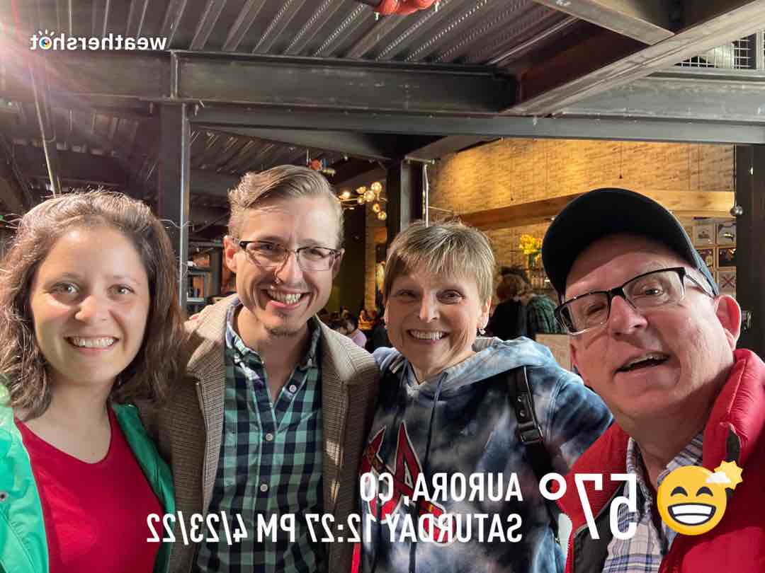 Partly cloudy weather in Aurora, 57°F — May 1, 2022 (community photo)