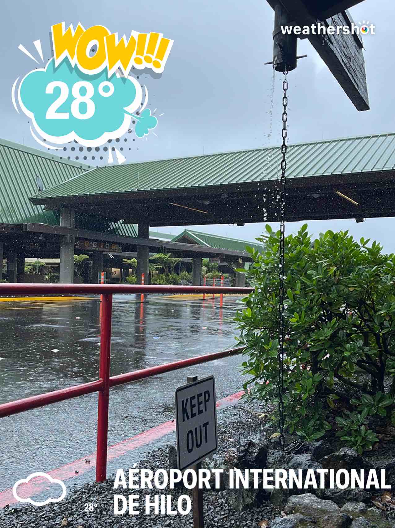 Cloudy weather in Hilo, 82°F — October 25, 2024 (community photo)