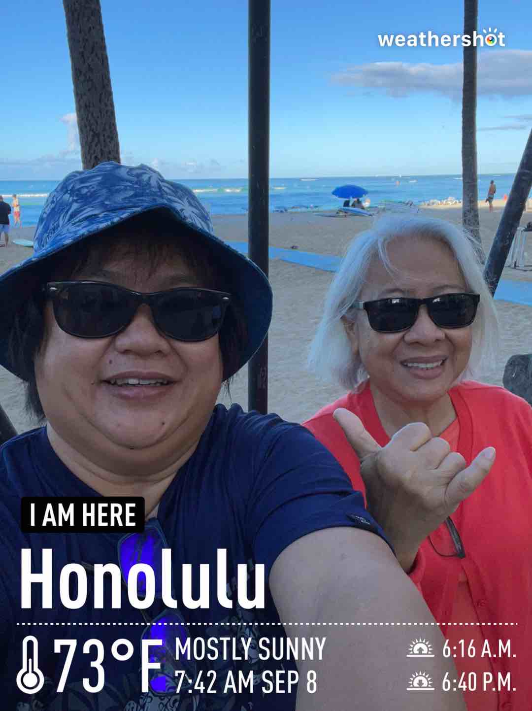 Weather in Honolulu, 73°F — September 8, 2021 (community photo)