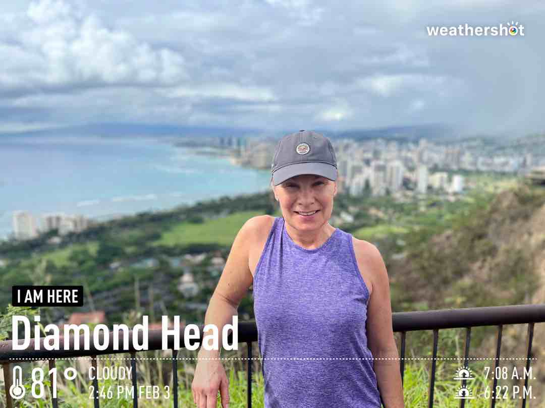 Cloudy weather in Honolulu, 81°F — February 3, 2023 (community photo)