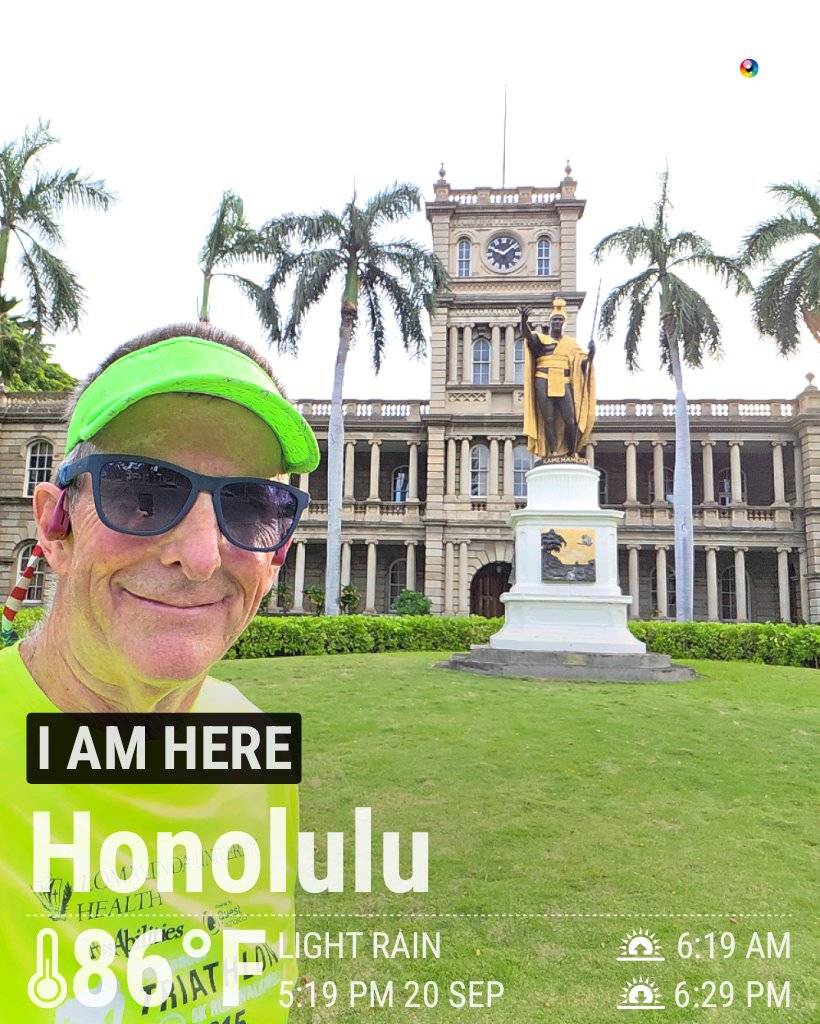 Rainy weather in Honolulu, 86°F — September 20, 2026 (community photo)