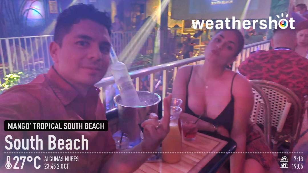 Weather in Miami Beach — October 3, 2021 (community photo)