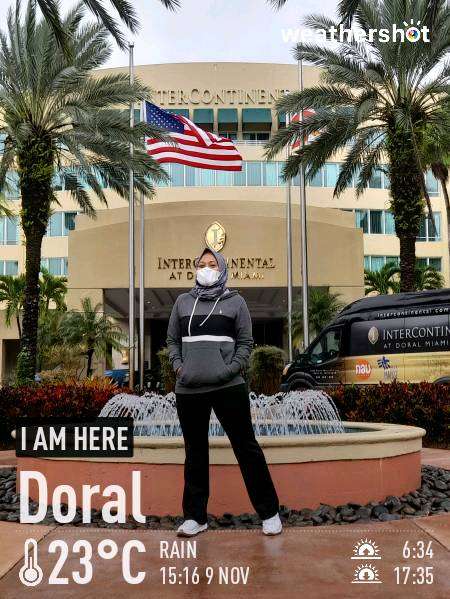 Weather in Miami — November 9, 2022 (community photo)