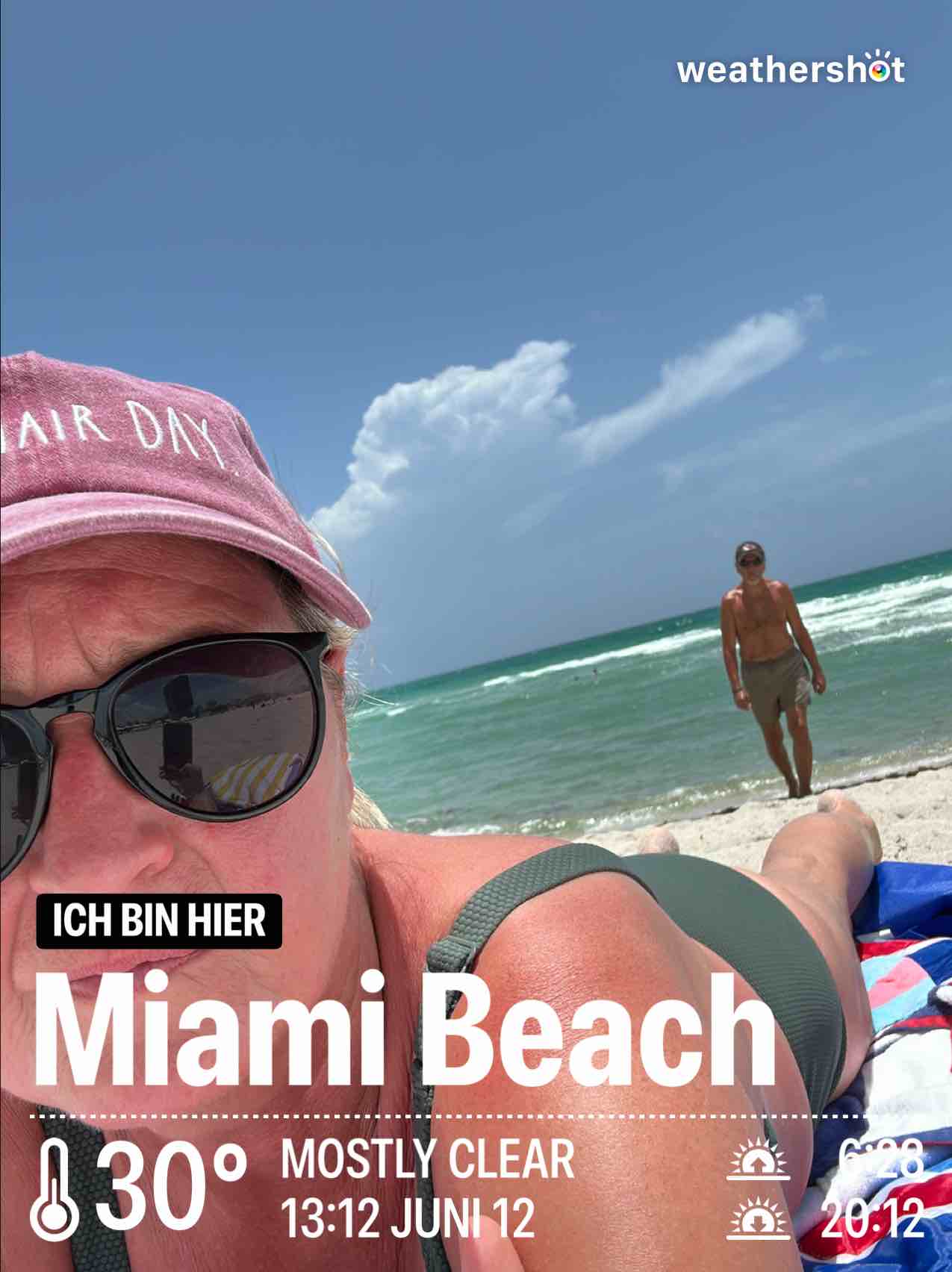 Partly cloudy weather in Miami Beach, 86°F — June 12, 2025 (community photo)