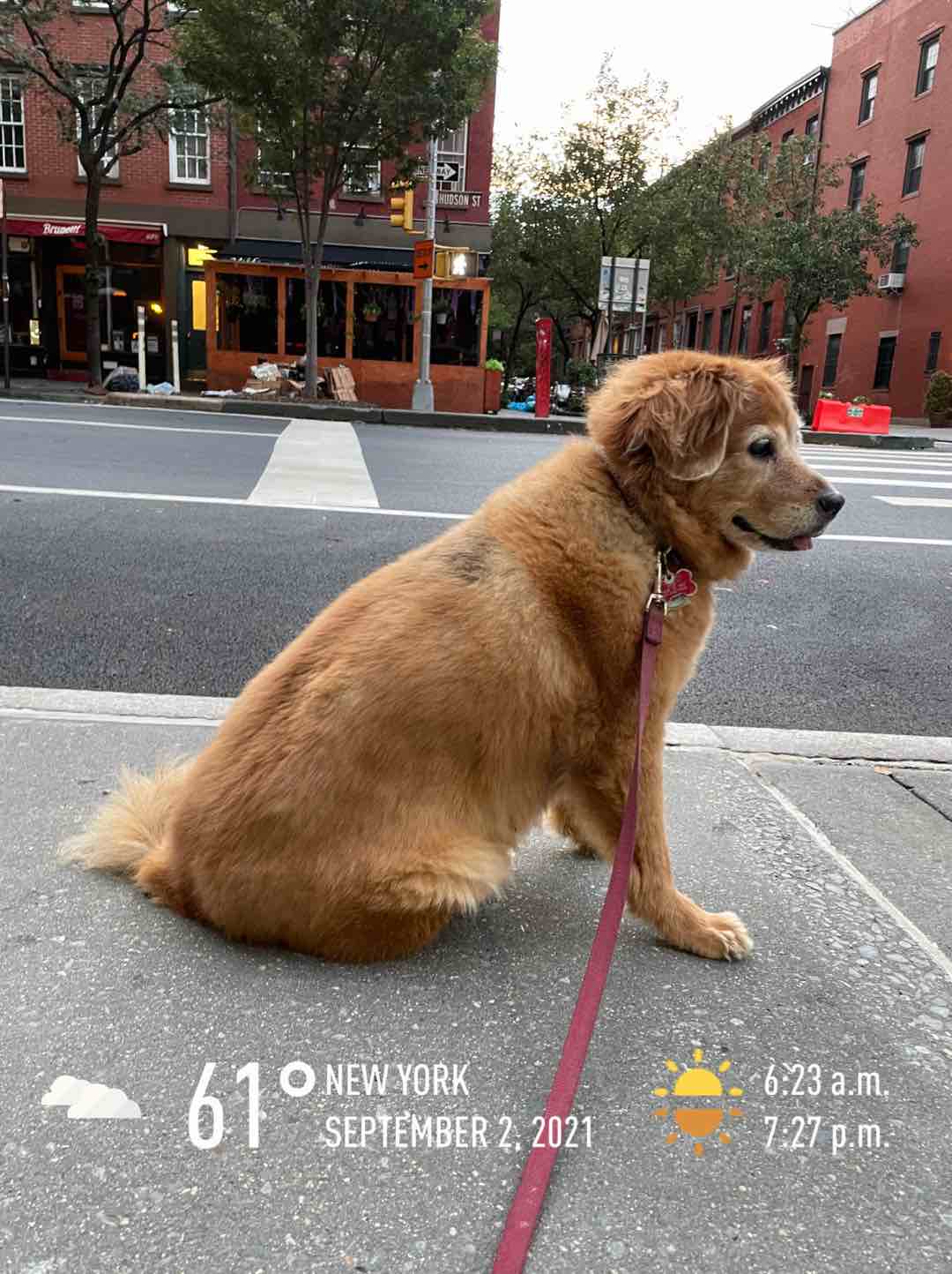 Cloudy weather near New York, 61°F — September 2, 2021 (community photo)