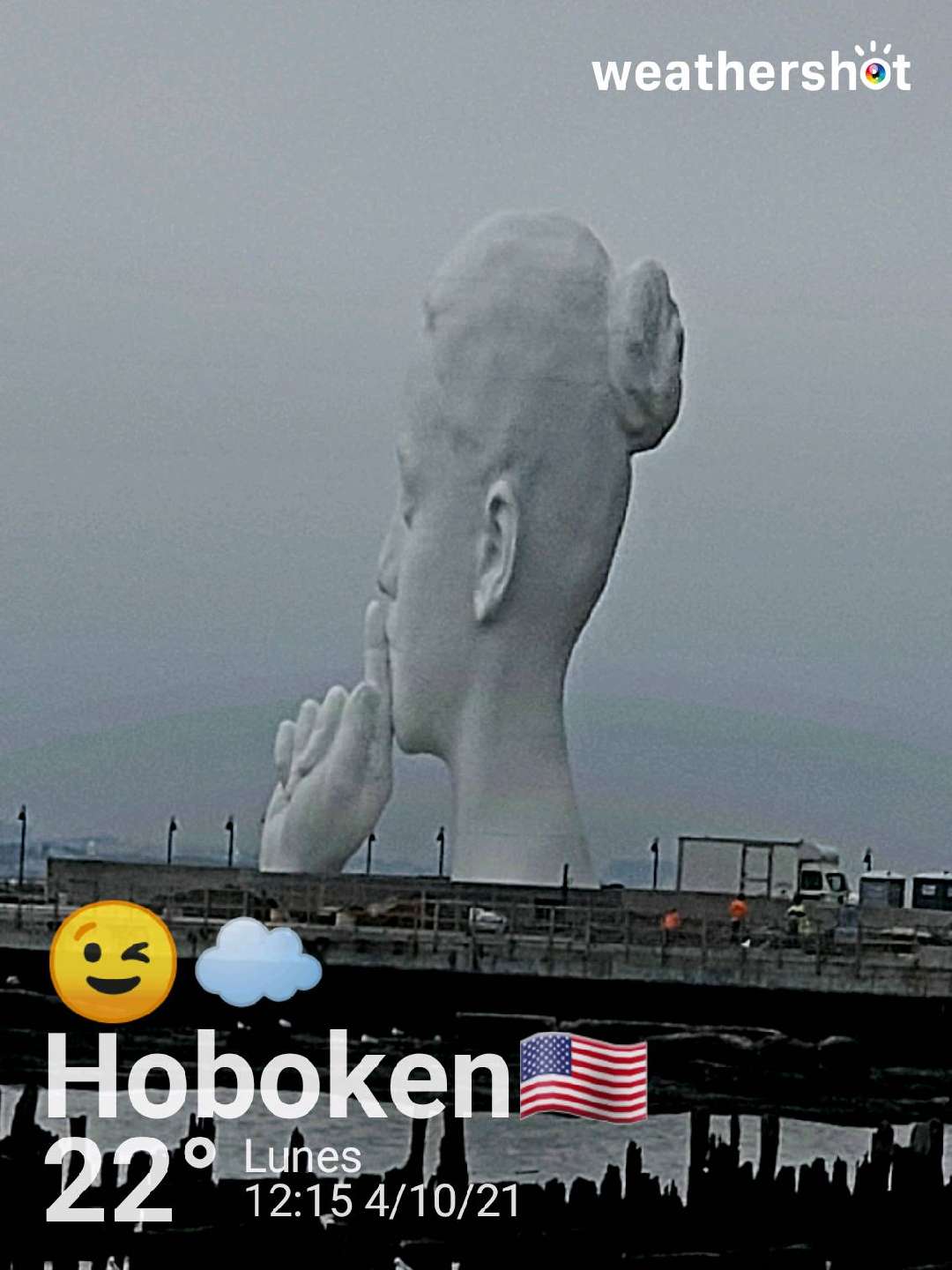 Weather in Hoboken — October 4, 2021 (community photo)