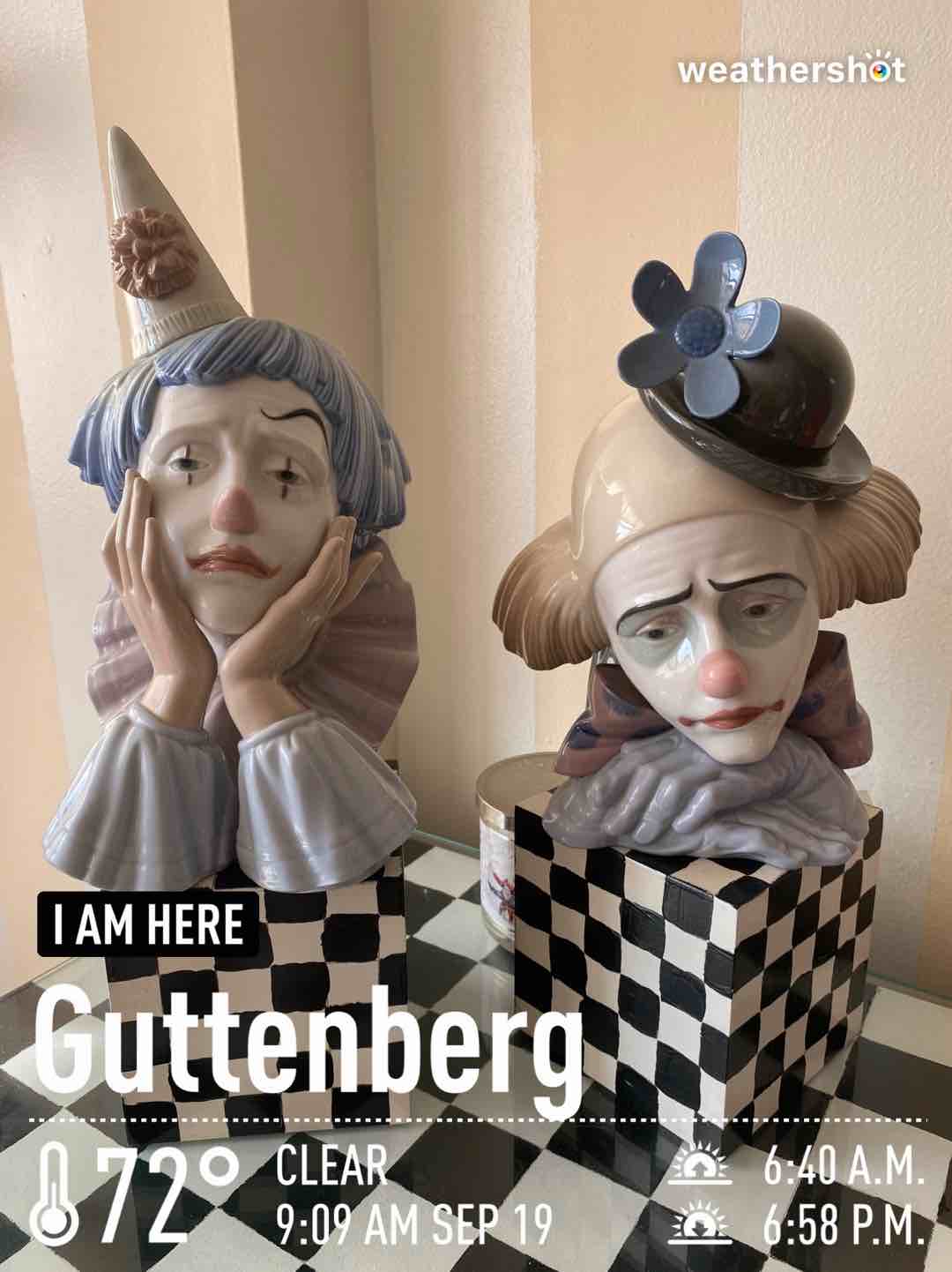 Weather in Guttenberg, 72°F — September 19, 2022 (community photo)