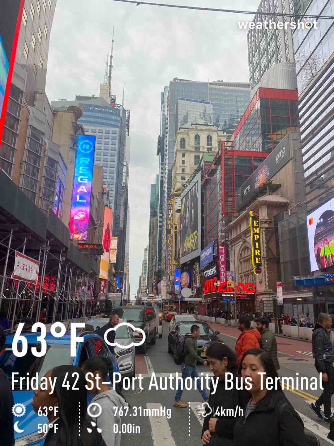 Cloudy weather near New York, 63°F — September 30, 2022 (community photo)