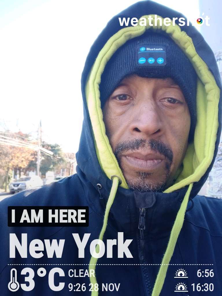 Weather near New York, 37°F — November 28, 2025 (community photo)
