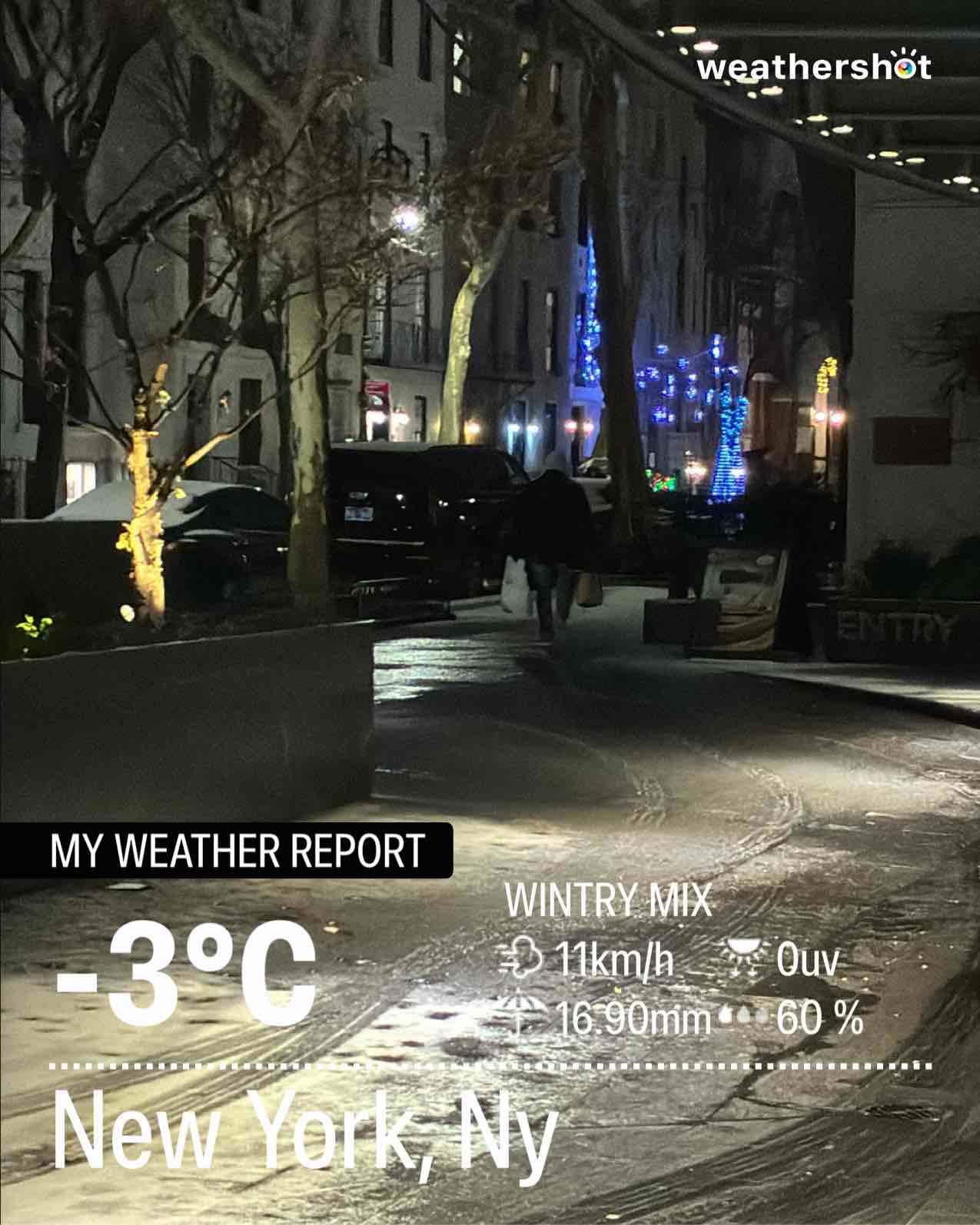 Weather near New York, 28°F — December 26, 2025 (community photo)