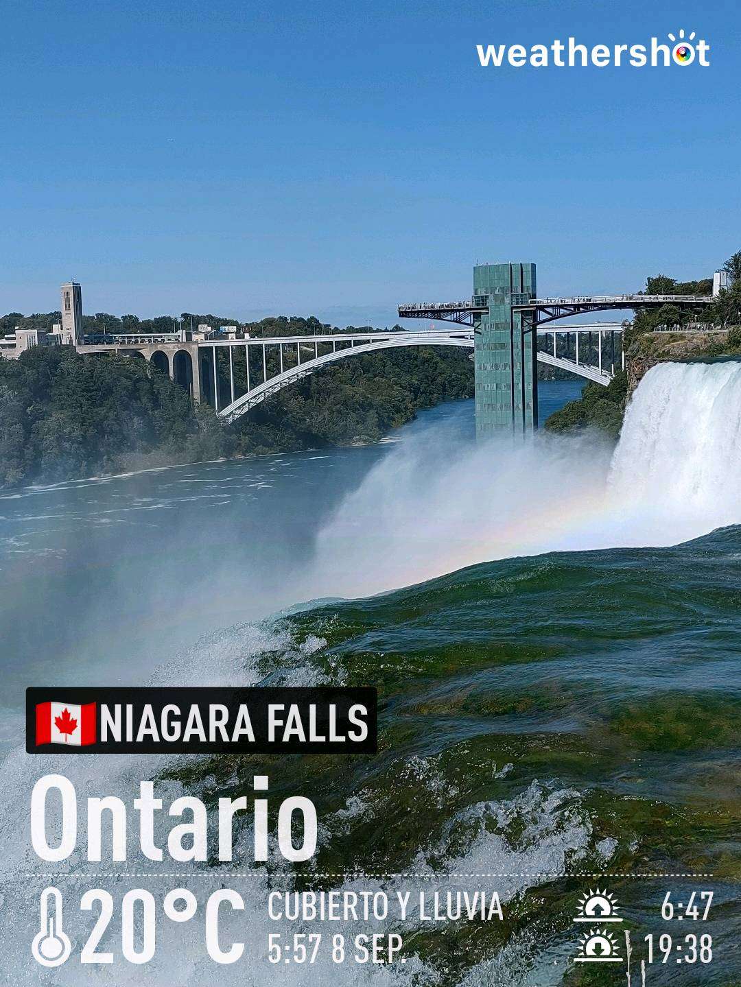 Weather in Niagara Falls — September 8, 2021 (community photo)