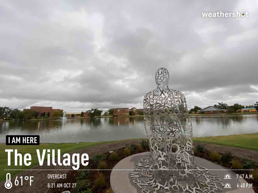Cloudy weather in The Village, 61°F — October 27, 2021 (community photo)