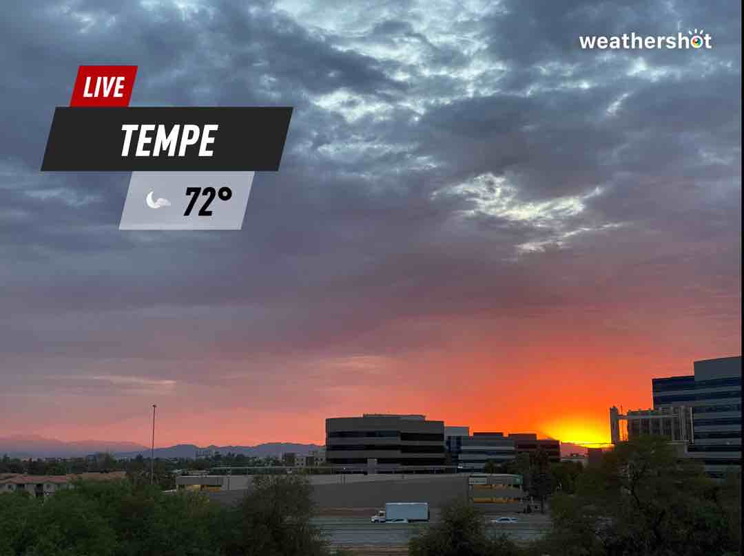 Weather in Tempe, 72°F — September 23, 2023 (community photo)