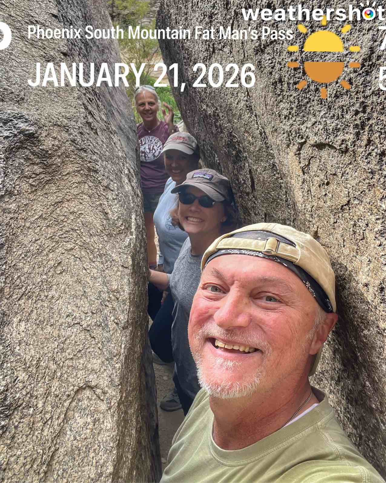 Cloudy weather in Phoenix, 63°F — January 21, 2026 (community photo)
