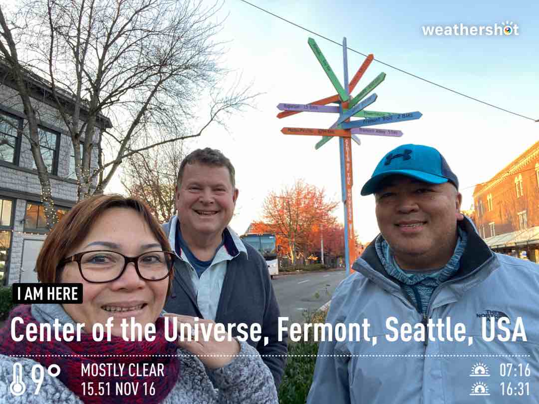 Weather in Seattle, 48°F — November 16, 2022 (community photo)