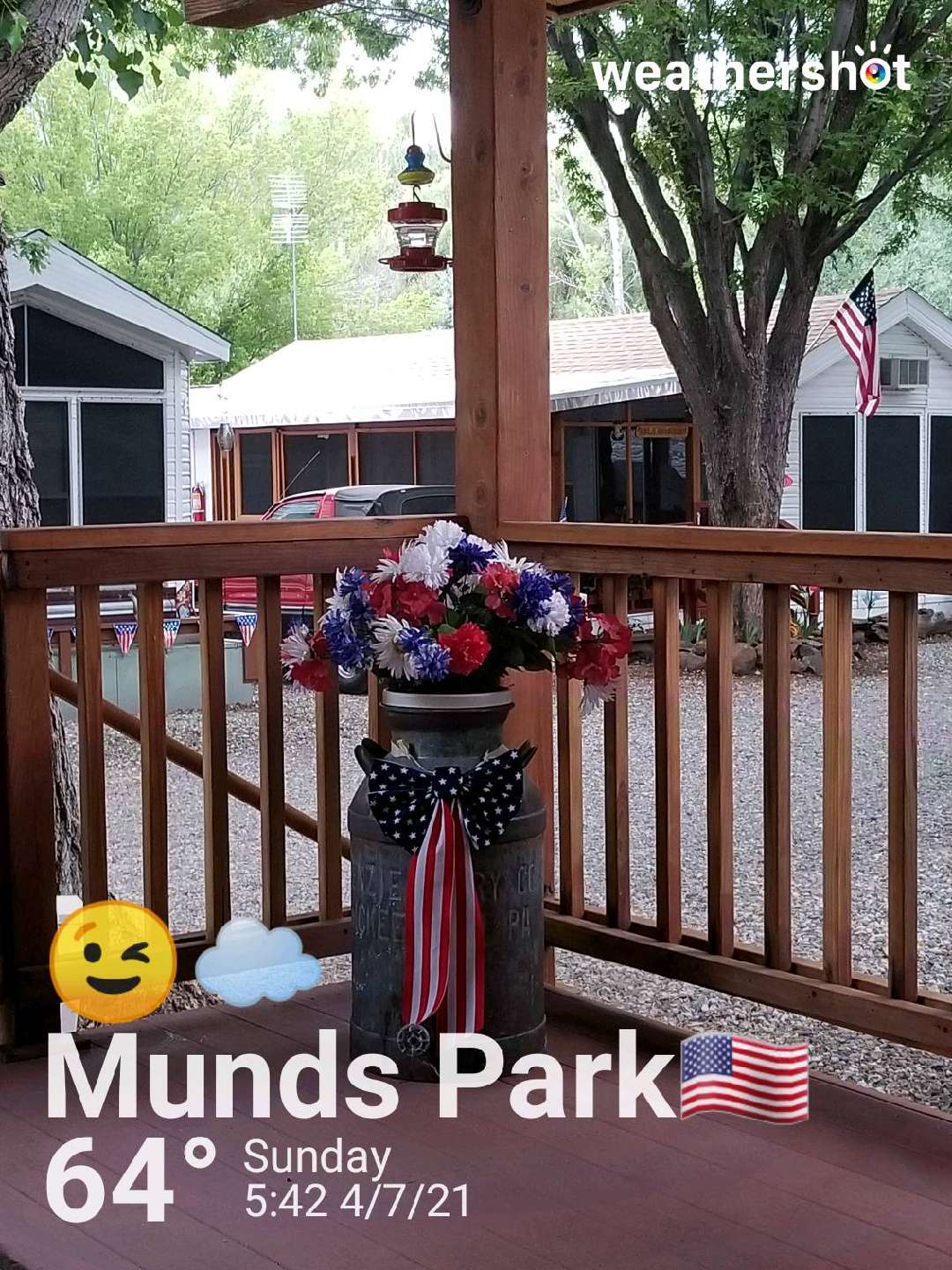 Weather in Sedona — July 4, 2021 (community photo)