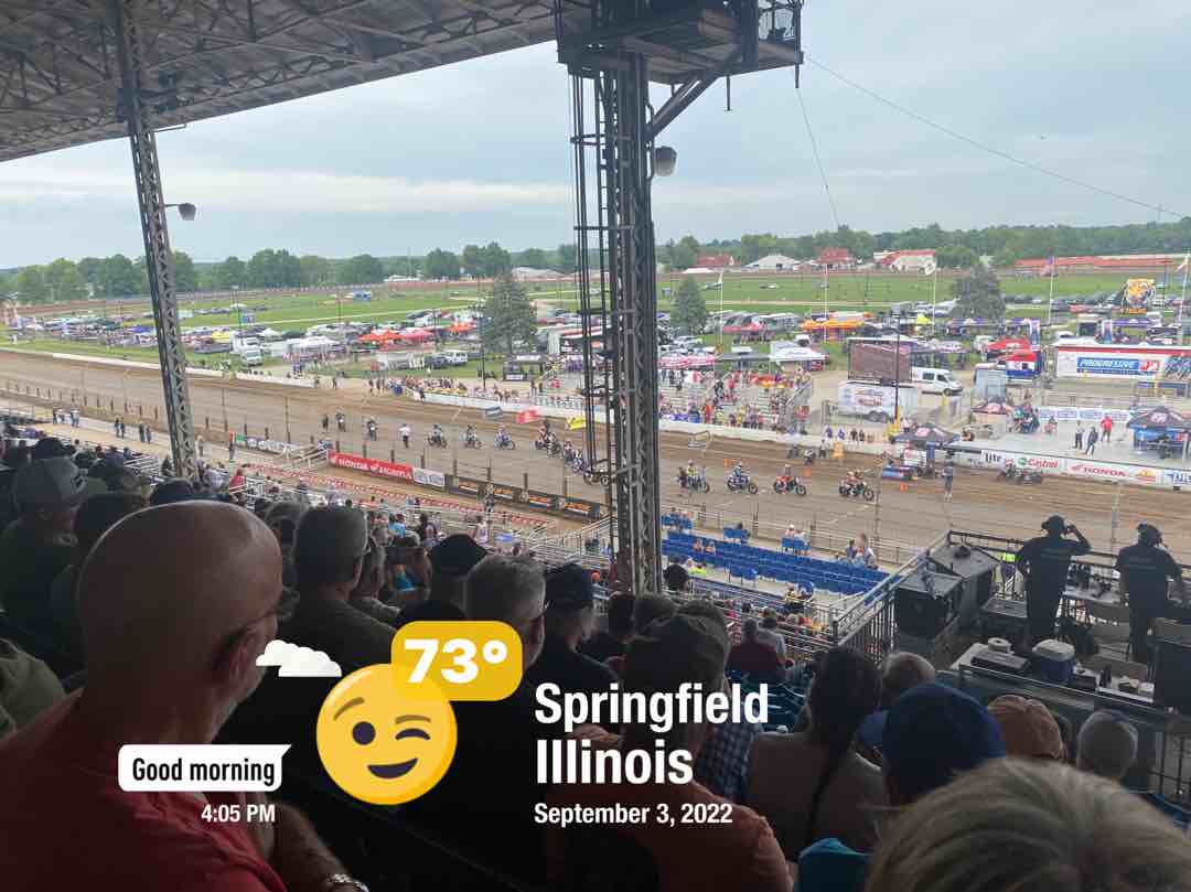 Cloudy weather in Springfield, 73°F — September 3, 2022 (community photo)
