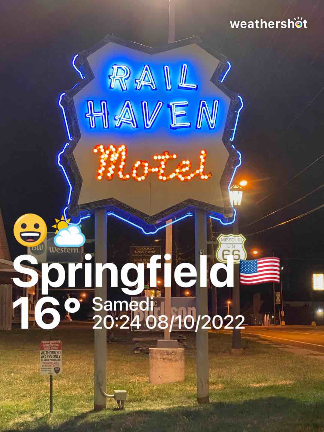 Partly cloudy weather in Springfield, 61°F — October 9, 2022 (community photo)