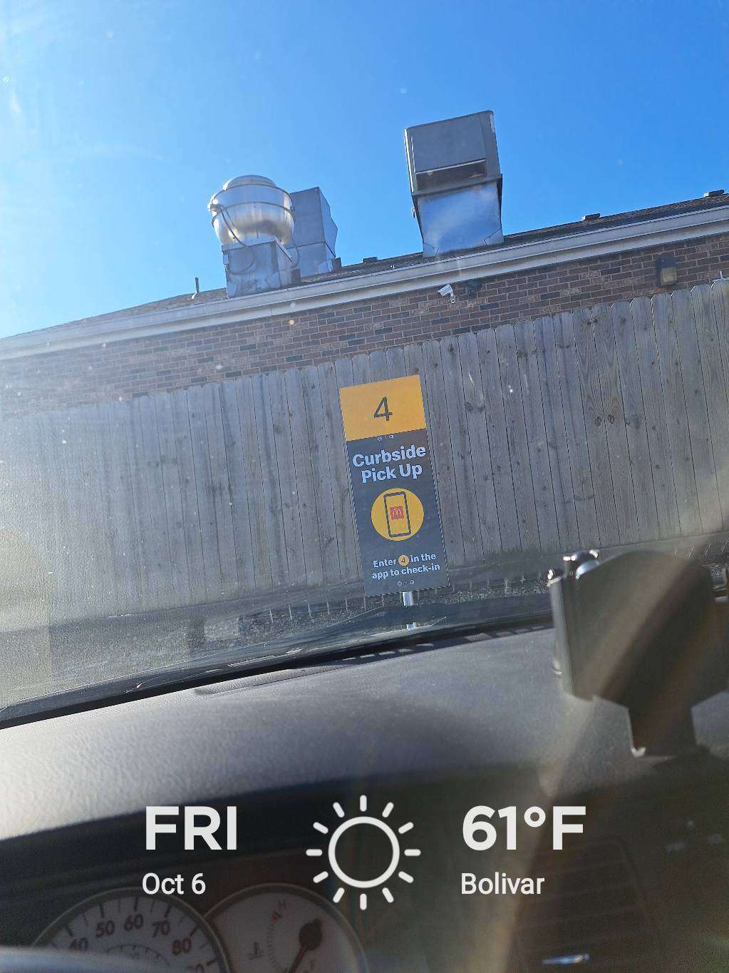 Sunny weather in Bolivar, 61°F — October 6, 2023 (community photo)